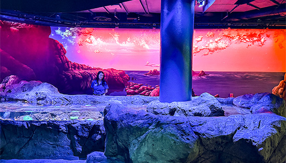 Kessil Lighting for Florida Aquarium Touch Pool