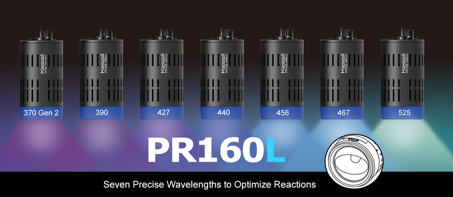 The New PR160L - Seven Precise Wavelengths to Optimize Reactions